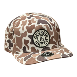 GHC Logo Richardson 112 Mossy Oak DNA Black/ Black